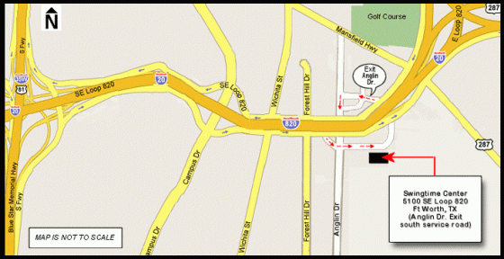 Map to SwingtimeCenter